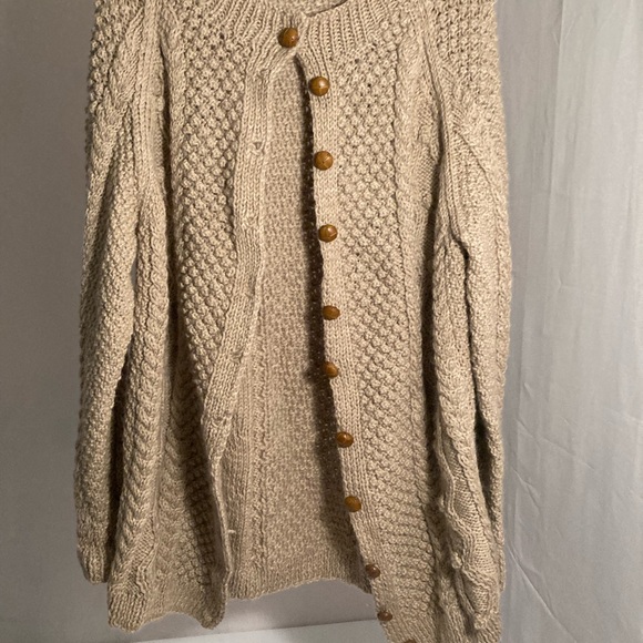 Sweater chunky and warm brown - Picture 4 of 15